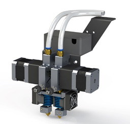 2 экструдера с нагревом до 420 °C