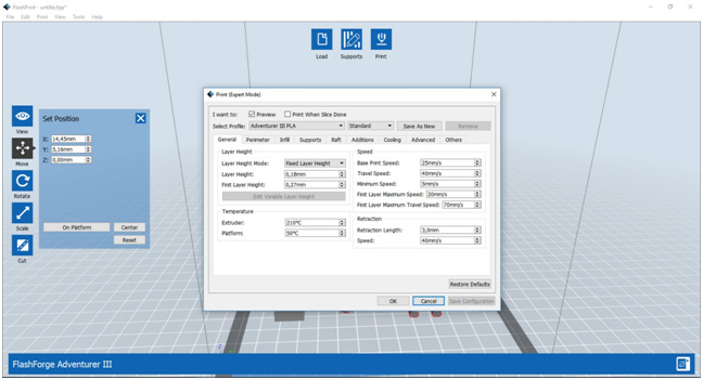 Обзор 3D принтера FlashForge Adventurer 3