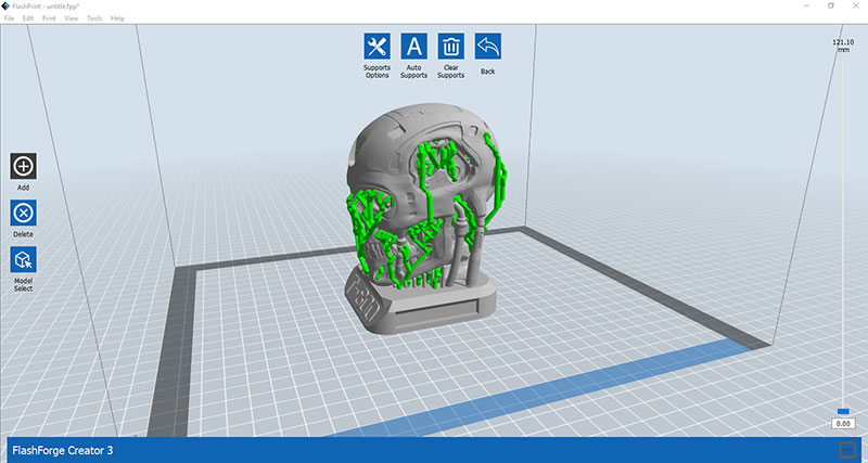 Обзор 3D принтера Flashforge Creator 3