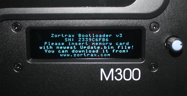 Обзор 3D принтера Zortrax M300