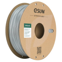 Катушка PETG+HS пластика ESUN 1.75 мм 1кг, серебряная