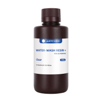 Фотополимерная смола Anycubic Water-Wash Resin +, прозрачная (0,5 кг)