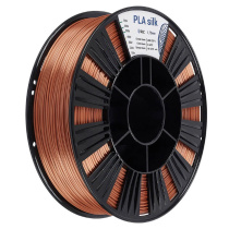 Катушка пластика REC PLA Silk 1.75мм  0.75 кг, медная