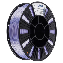 Катушка пластика REC PLA Silk 1.75мм  0.75 кг, фиолетовая