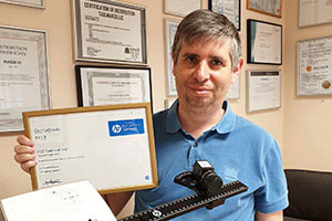 Эксклюзивная поставка в России: 3D сканер HP 3D Structured Light Scanner Pro S3