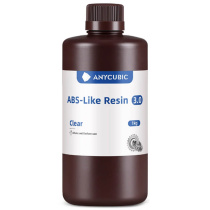 Фотополимерная смола Anycubic ABS-Like Resin 3.0, прозрачная (1 кг)