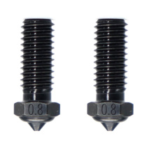 Сопло закаленное 0.8 мм для 3D принтера QIDI X-MAX3, 2 шт.