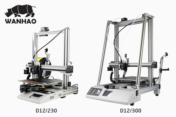 Новые 3D принтеры Wanhao с двумя экструдерами – D12