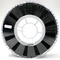 Катушка пластика REC PC+базальт 1.75 мм 0.75 кг, черная