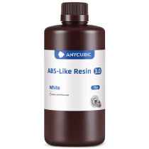 Фотополимерная смола Anycubic ABS-Like Resin 3.0, белая (1 кг)