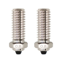 Сопло биметаллическое 0.8 мм для 3D принтера QIDI Q1 PRO, 2 шт.