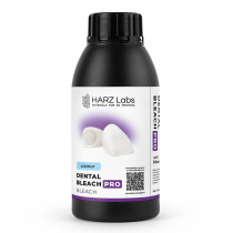 Фотополимерная смола HARZ Labs Dental Bleach PRO, белая (0,5 кг)