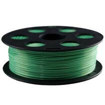 Катушка PLA-шелк  пластика Bestfilament 1.75 мм 1кг., зеленая (silk_1kg_1.75_green)