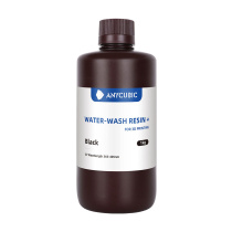 Фотополимерная смола Anycubic Water-Wash Resin +, черная (1 кг)