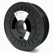 Катушка пластика Raise3D P-filament 721, 1.75 мм, 600 г, черная