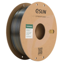 Катушка пластика ESUN PLA-Silk Mystic золотой-зеленый-черный 1.75 мм 1 кг, (PLA-SKMC175S-JGB1P1)