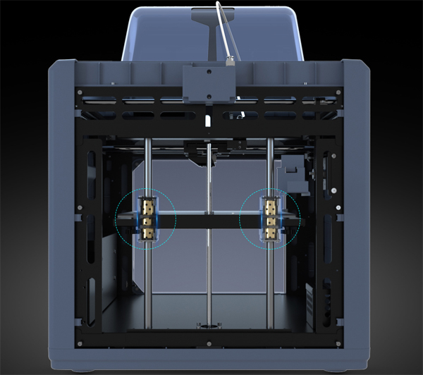 Anycubic 4Max Pro 2.0 с графитовыми подшипниками