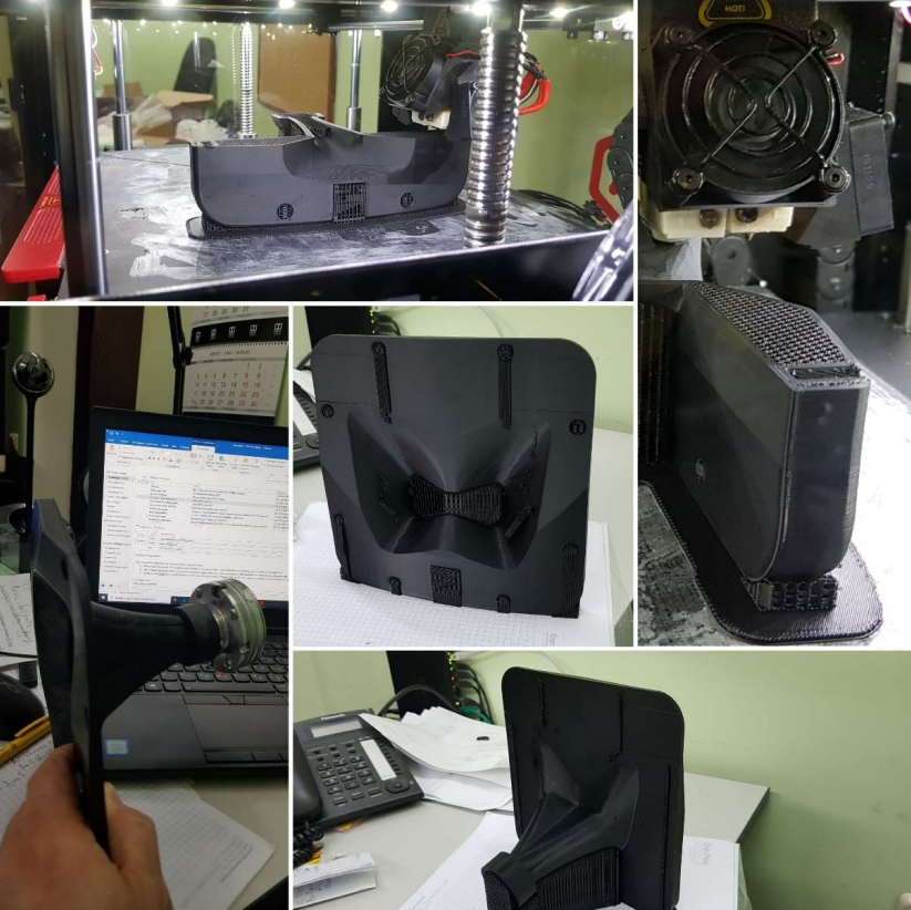 Печать рупоров для JBL AC18 и AC28