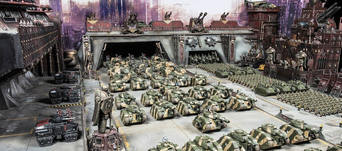 Игровая локация для настольной игры Warhammer40k