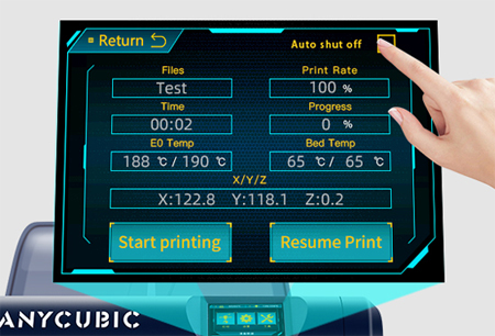 Anycubic 4Max Pro 2.0_автоотключение