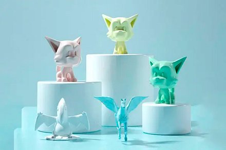 Фотополимерная смола eSUN S200 Standard Almond Yellow, миндально-желтая (1 кг)