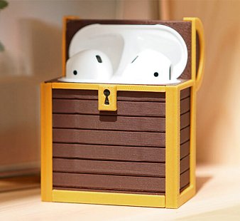 Катушка PLA Wood пластика Bambu lab 1.75 мм 1кг, береза