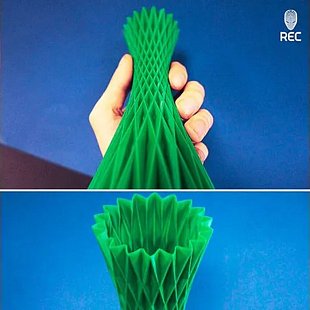 Катушка пластика REC ABS 1.75мм 0,75 кг, зеленая