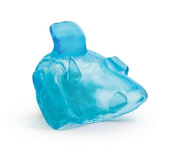 Фотополимерная смола HARZ Labs Dental Tray V2, синяя полупрозрачная (0.5 кг)