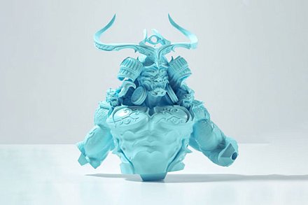 Фотополимерная смола eSUN S200 Standard Deep Black, черная (0,5 кг)